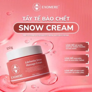 TẨY TẾ BÀO CHẾT SNOW CREAM EXOMERE