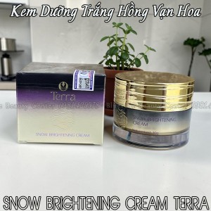 KEM TRẮNG HỒNG VẠN HOA TERRA - SNOW BRIGHTENING CREAM