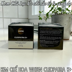 KEM QUẾ HOA WHITEN CLEOPATRA K+ (TAILOR MADE K MẪU MỚI)